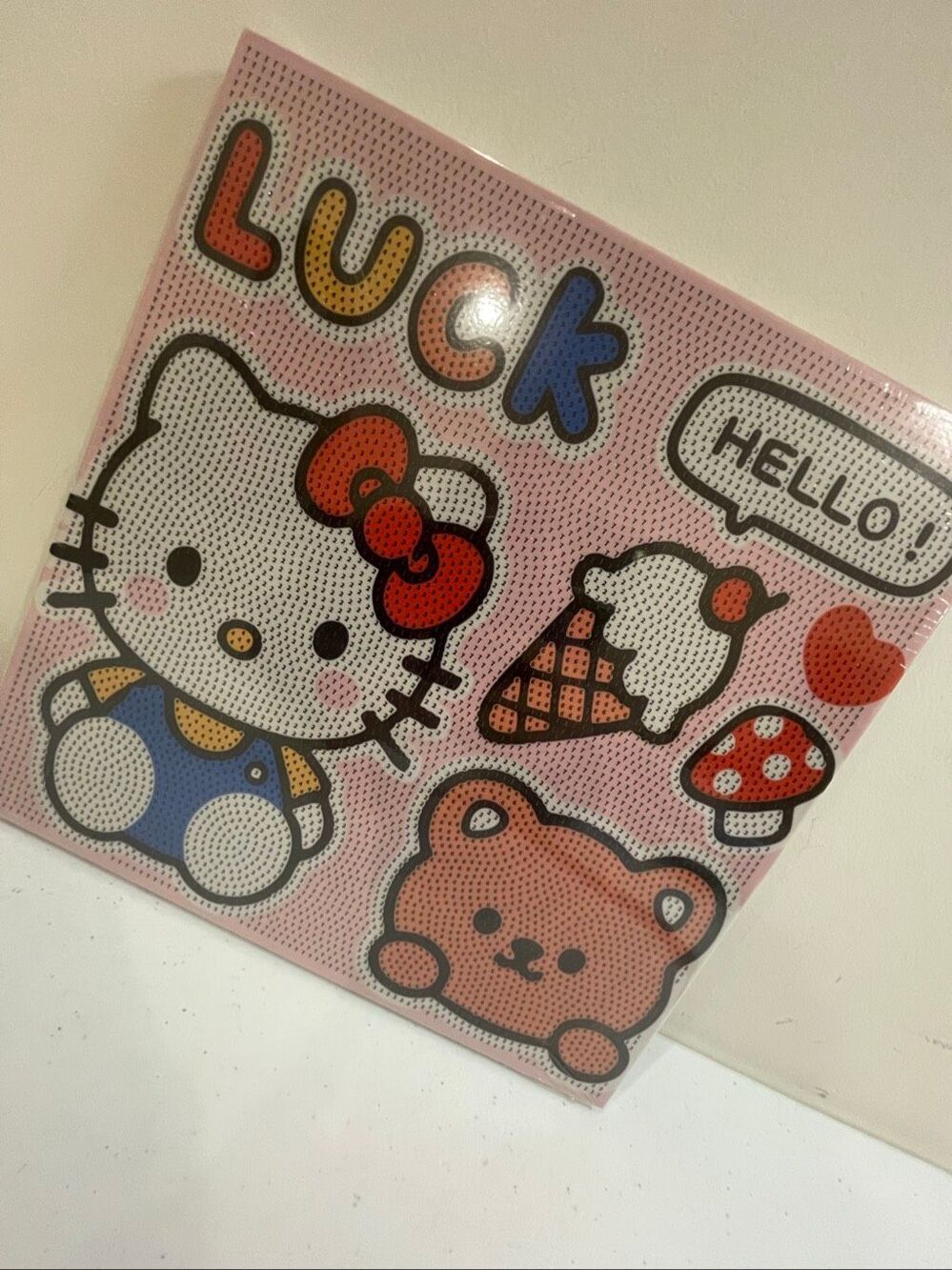 Hello Kitty Diamond Art 12x12 Bead Kit DIY Craft New Sealed